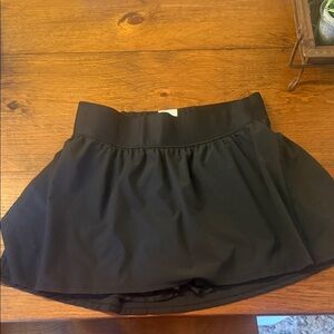 Chic Black Women's Skort